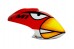 Airbrush Fiberglass Angry Bird Canopy - OMP HOPPY M1